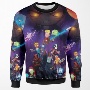 Finalspace All-over-print Unisex Sweatshirt