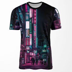 Find Me In The Future All-over-print T-shirt