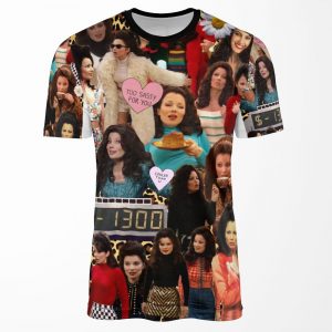 Fine Fran All-over-print T-shirt