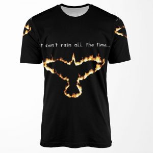 Fire Crow All-over-print T-shirt
