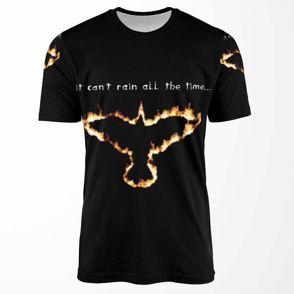 Fire Crow All-over-print T-shirt