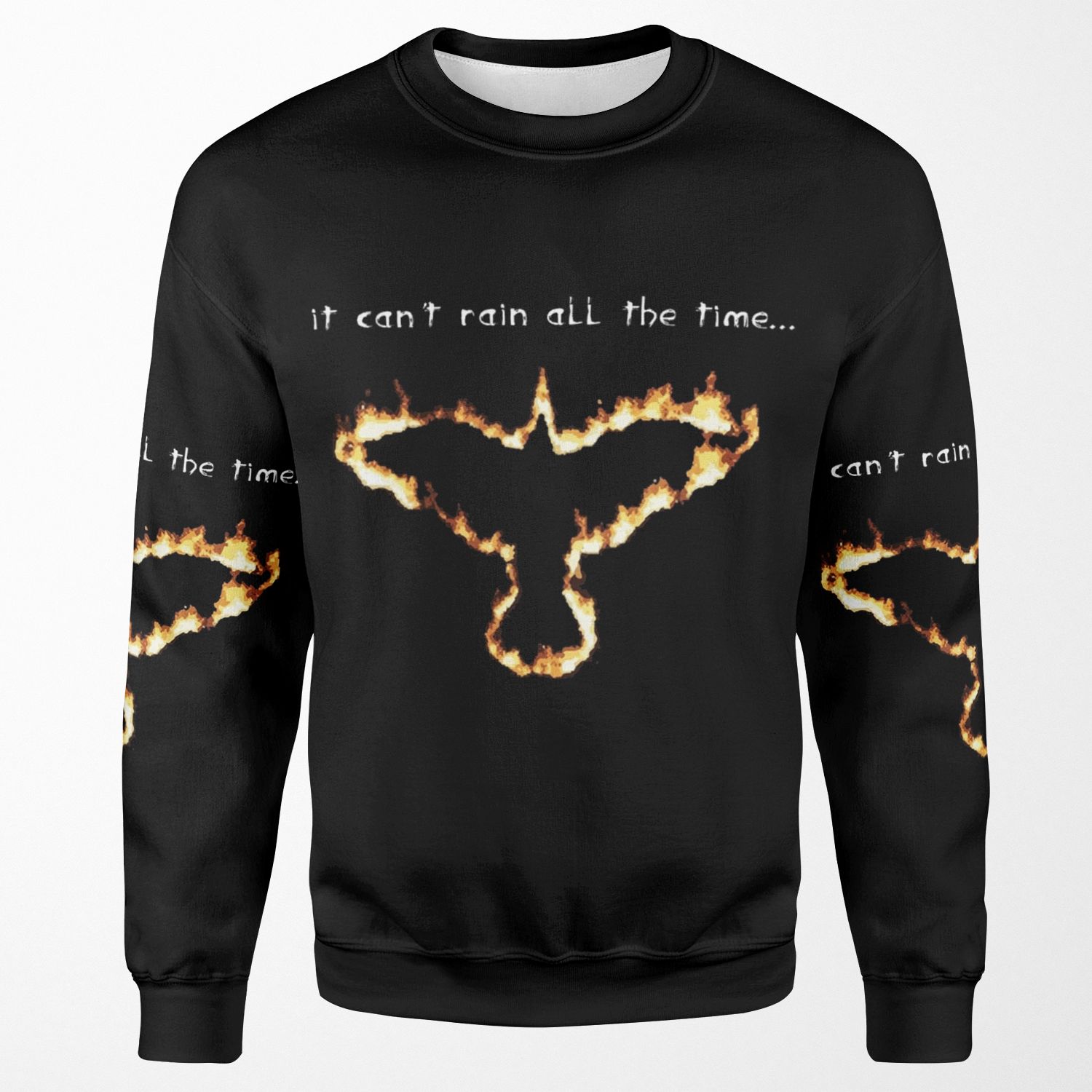 Fire Crow All-over-print Unisex Sweatshirt