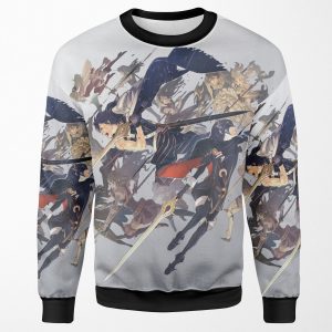 Fire Emblem Awakening Box Art All-over-print Unisex Sweatshirt