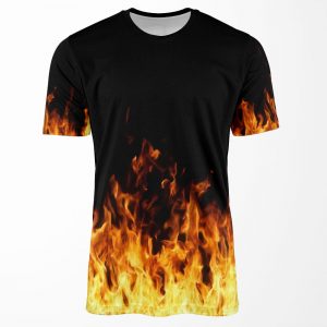 Fire Flames All-over-print T-shirt