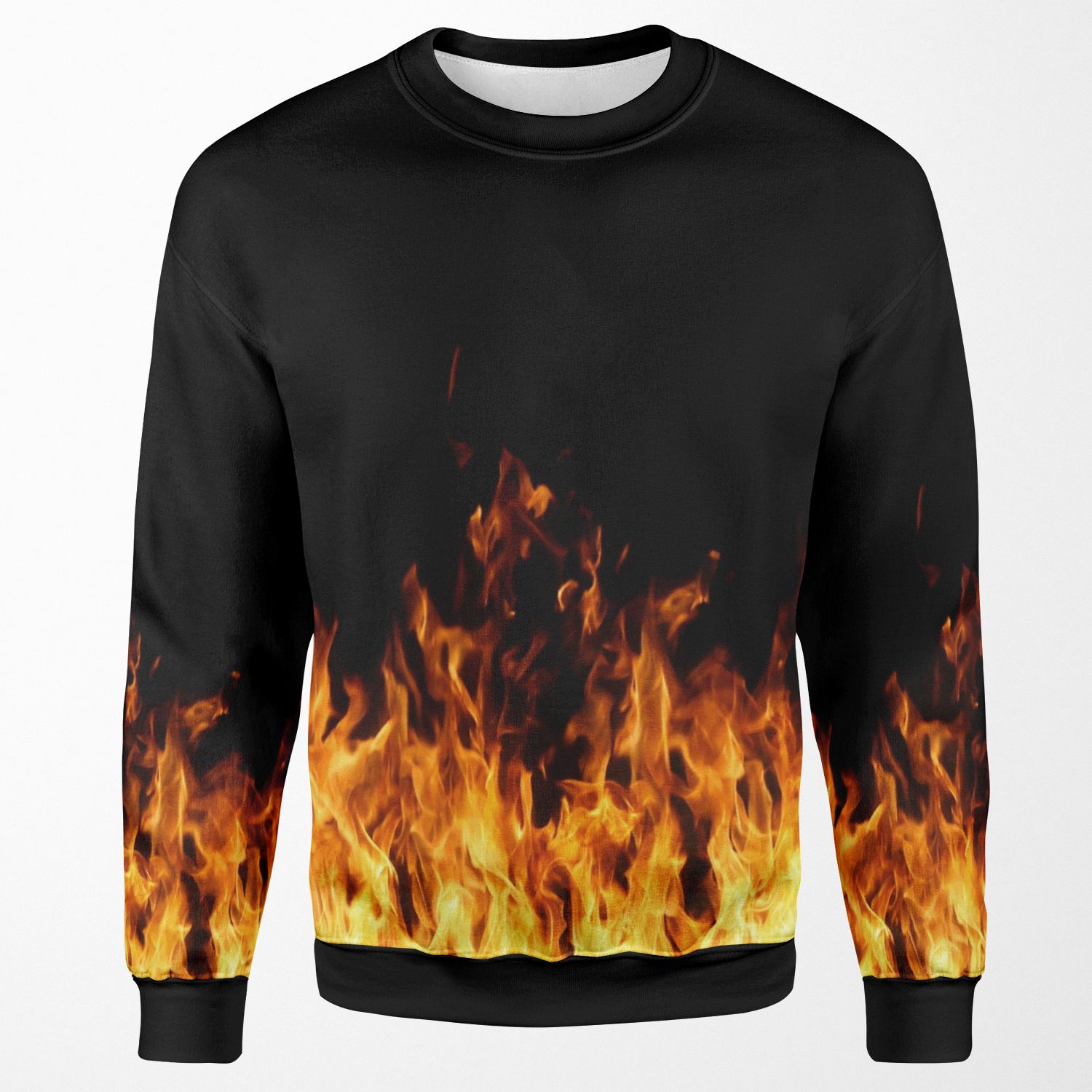 Fire Flames All-over-print Unisex Sweatshirt