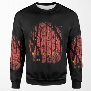 Fireflies All-over-print Unisex Sweatshirt