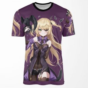 Fischl And Oz Genshin Impact All-over-print T-shirt