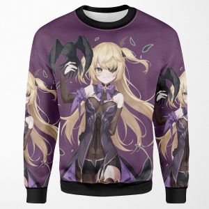 Fischl And Oz Genshin Impact All-over-print Unisex Sweatshirt