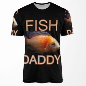 Fish Daddy All-over-print T-shirt