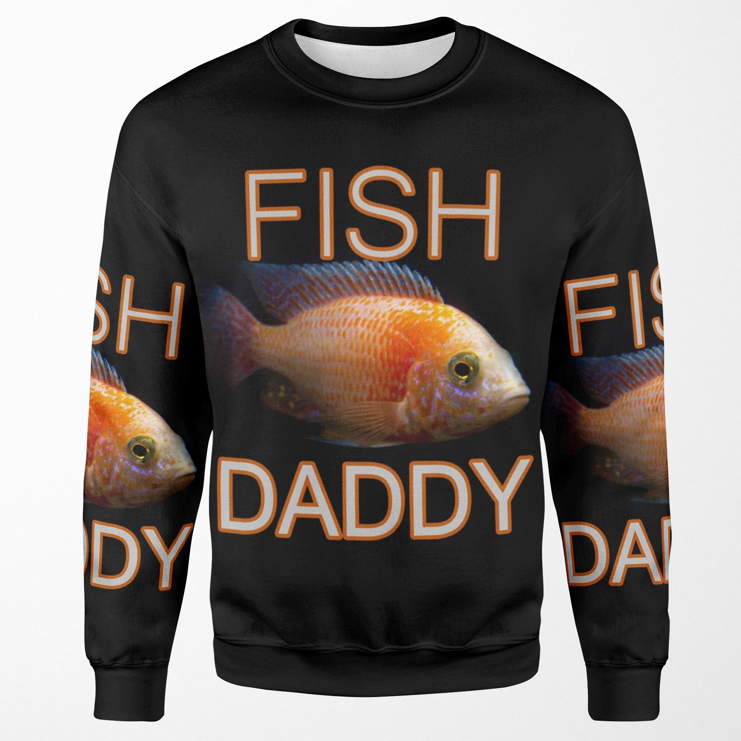 Fish Daddy All-over-print Unisex Sweatshirt