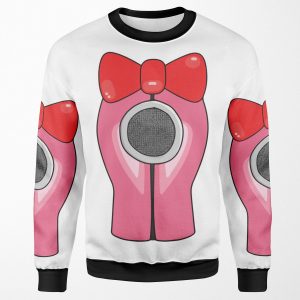 Five Nights At Freddy S Funtime Foxy S Top Great For Cosplay All-over-print Unisex Sweatshirt
