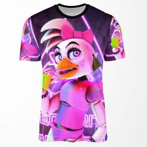 Five Nights At Freddys Security Breach Glamrock Chica All-over-print T-shirt