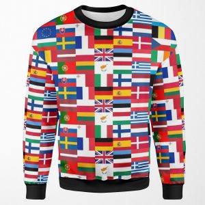 Flag Me European Union All-over-print Unisex Sweatshirt