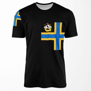 Flag Of Caithness Scotland All-over-print T-shirt