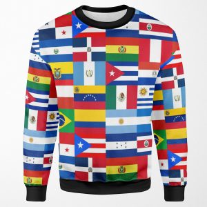 Flags Of Latin America All-over-print Unisex Sweatshirt