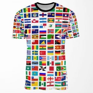 Flags Of The World All-over-print T-shirt