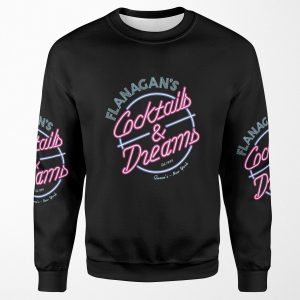 Flanagan S Cocktails And Dreams All-over-print Unisex Sweatshirt