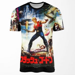 Flash Gordon Japanese All-over-print T-shirt