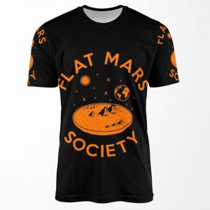 Flat Mars Society All-over-print T-shirt