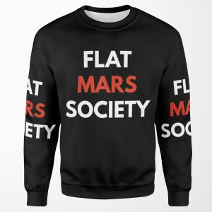 Flat Mars Society Shirt All-over-print Unisex Sweatshirt