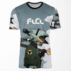 Flcl Anime All-over-print T-shirt