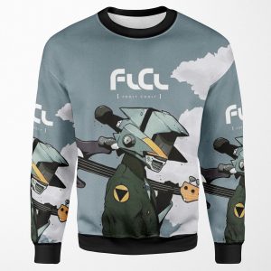 Flcl Anime All-over-print Unisex Sweatshirt