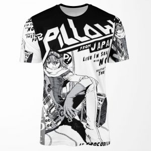 Flcl The Pillows Live All-over-print T-shirt