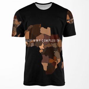 Flexin My Complexion All-over-print T-shirt