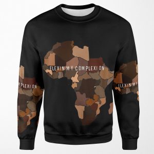 Flexin My Complexion All-over-print Unisex Sweatshirt
