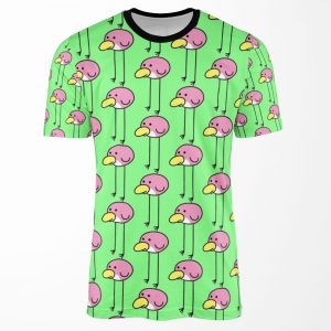 Flock Step All-over-print T-shirt