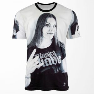 Floor Jansen Portrait All-over-print T-shirt