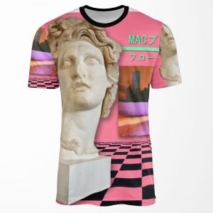 Floral Shoppe Macintosh Plus All-over-print T-shirt