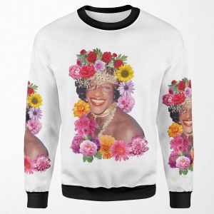 Flowerful Marsha P Johnson All-over-print Unisex Sweatshirt