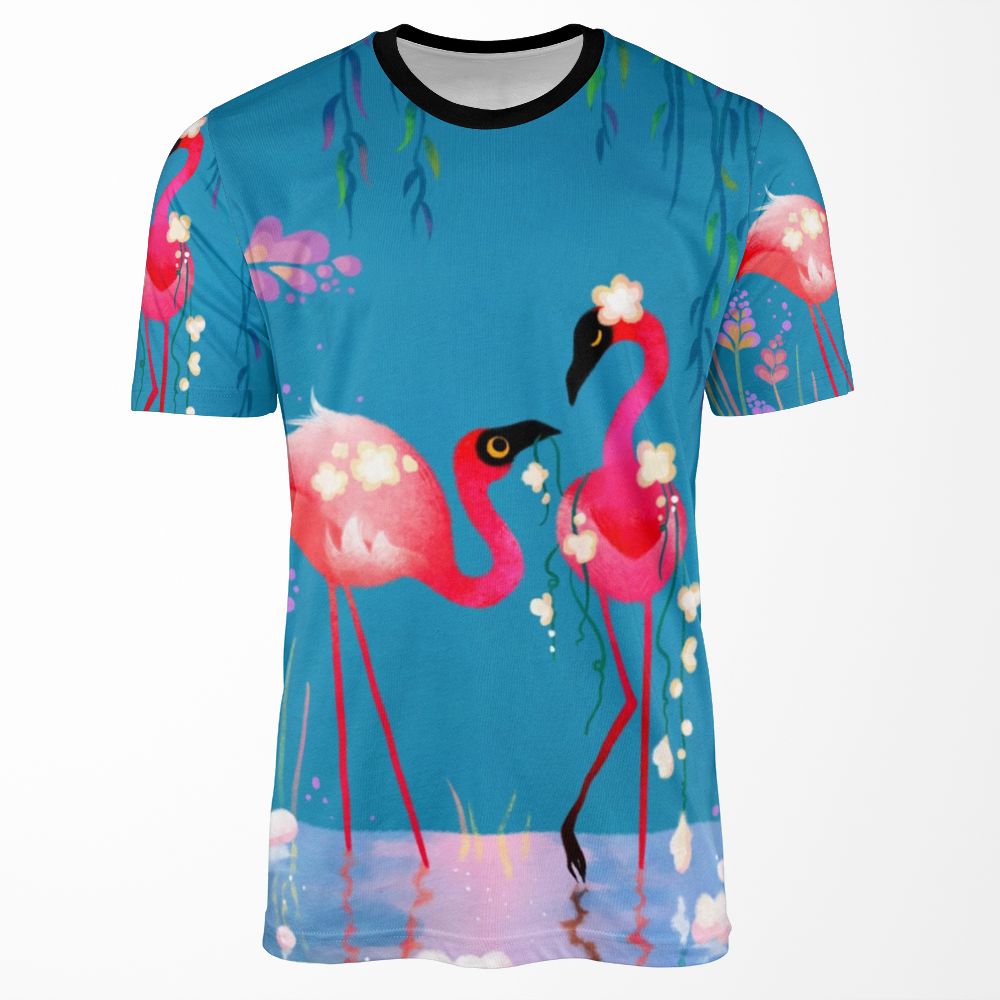 Flowermingo All-over-print T-shirt