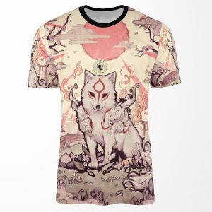 Fluffy Goddess All-over-print T-shirt