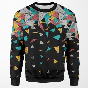 Flying Paper Planes All-over-print Unisex Sweatshirt