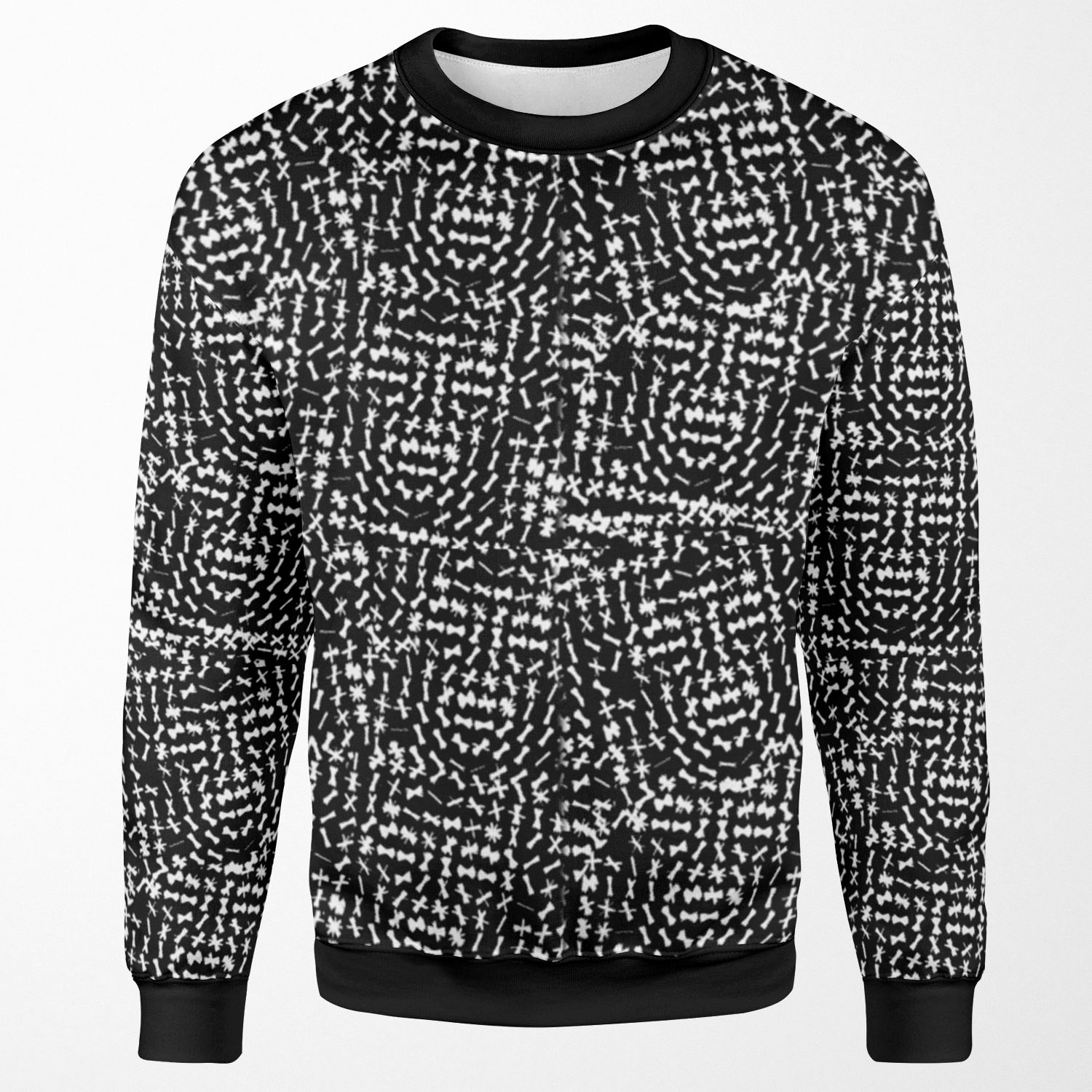 Fooling Facial Detection And Recognition Hyperface All-over-print Unisex Sweatshirt