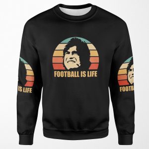 Football Is Life All-over-print Unisex Sweatshirt