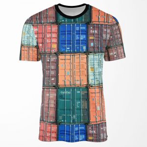 For The Love Of Shipping Containers All-over-print T-shirt