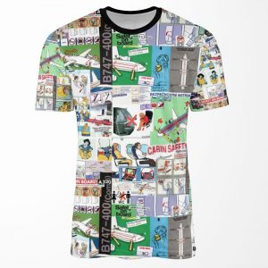 For Your Safety Collage All-over-print T-shirt