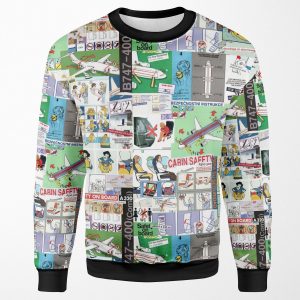 For Your Safety Collage All-over-print Unisex Sweatshirt