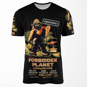 Forbidden Planet Poster All-over-print T-shirt