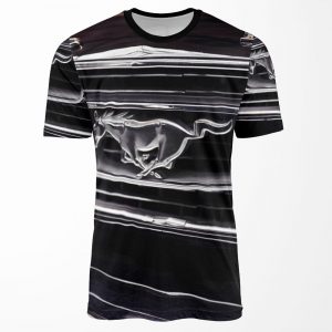 Ford Mustang Mustang Logo All-over-print T-shirt
