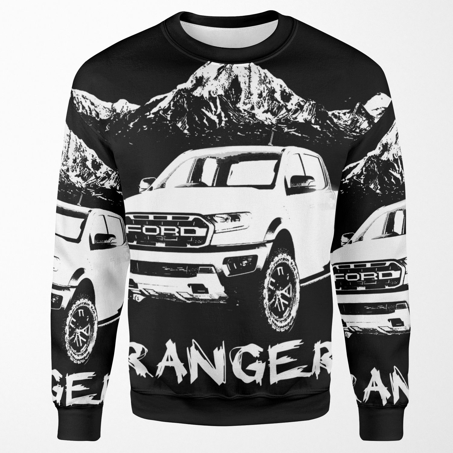 Ford Ranger All-over-print Unisex Sweatshirt