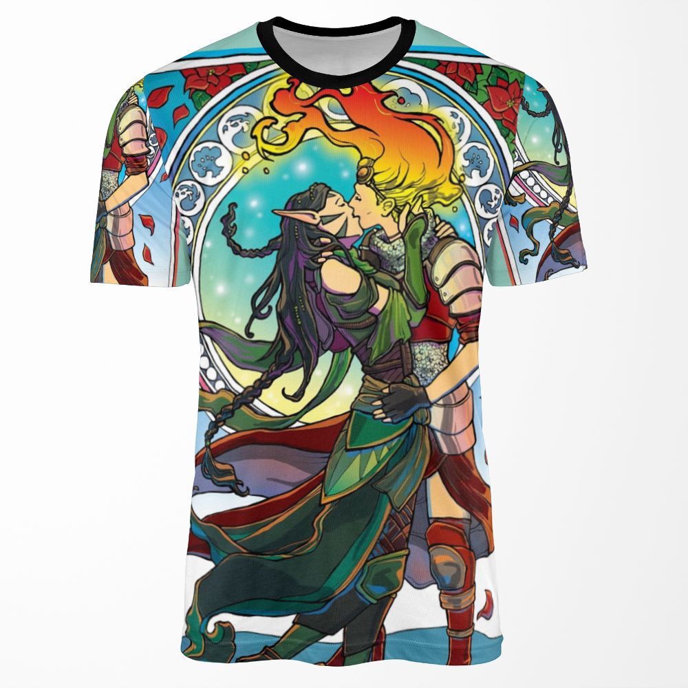 Forest Fire All-over-print T-shirt