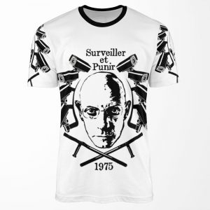 Foucault Discipline And Punish All-over-print T-shirt