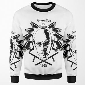 Foucault Discipline And Punish All-over-print Unisex Sweatshirt