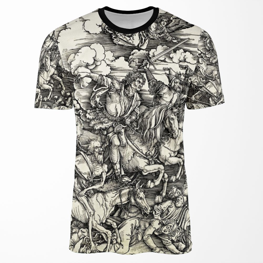 Four Horsemen Of The Apocalypse Albrecht D%C3%Bcrer All-over-print T-shirt