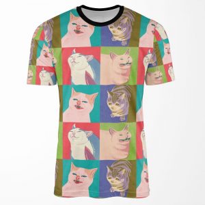 Four Meme Cats Of The Apocalypse All-over-print T-shirt