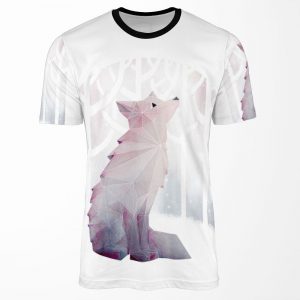 Fox In The Snow All-over-print T-shirt